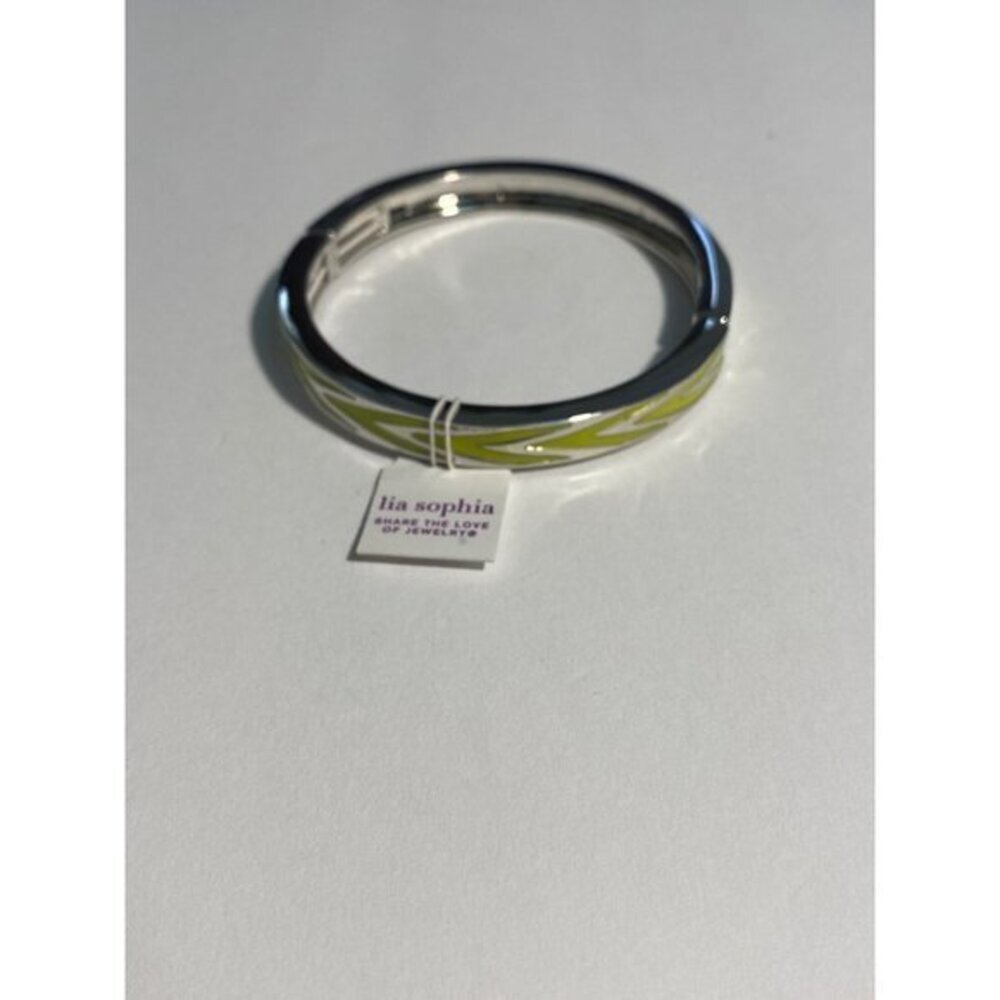 Lia Sophia Zenith Citron‎ Bracelet -Yellow and Sliver